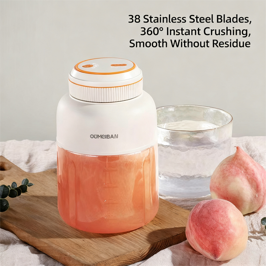 Portable Blender: Personal Size Smoothie Maker, Large Capacity for Shakes, Ice Crushing, Home & Travel Use